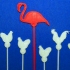 A Flamingo Among Chickens image