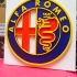 Alfa Romeo emblem in 3D image