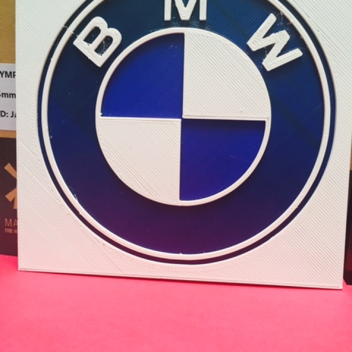BMW 3D emblem