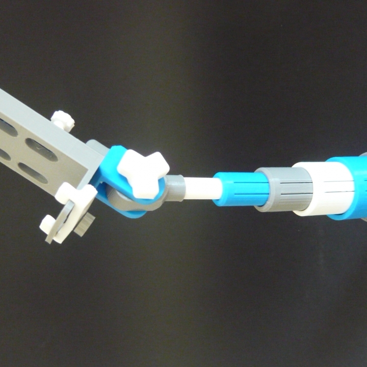 STL file Gopro folding selfie stick 🤳・3D printer design to