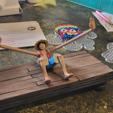 Picture of print of Luffy Phone Holder
