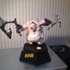 Picture of print of Pudge Trophy Dota 2