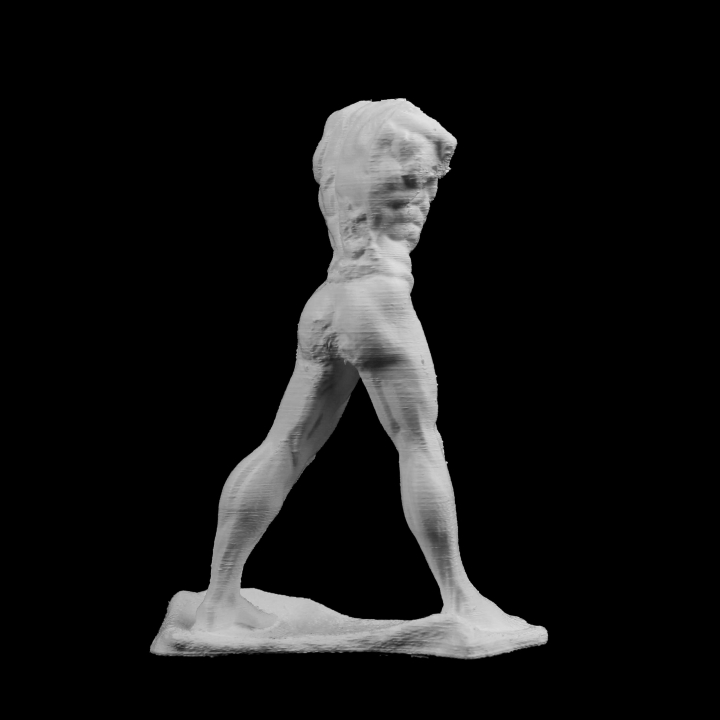 The Walking Man at The Musée Rodin, Paris