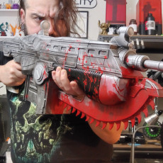 Picture of print of Gears Of War Lancer- CHAINSAW GUN! This print has been uploaded by Maxwell Schmer