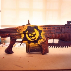 Picture of print of Gears Of War Lancer- CHAINSAW GUN! This print has been uploaded by Gibbs Montiel