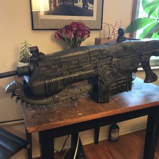 Picture of print of Gears Of War Lancer- CHAINSAW GUN! This print has been uploaded by andrew
