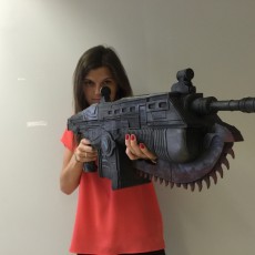 Picture of print of Gears Of War Lancer- CHAINSAW GUN! This print has been uploaded by zac shing