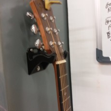 Picture of print of Guitar Wall Mount With Guitar Pick Shelf This print has been uploaded by Jacky Nhan