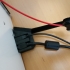 Ultimaker2 plug support and filament guide image