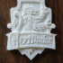 Gryffindor House Badge - Harry Potter print image