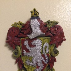 Picture of print of Gryffindor Coat of Arms Wall/Desk Display - Harry Potter This print has been uploaded by Peter Parise