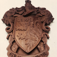 Picture of print of Gryffindor Coat of Arms Wall/Desk Display - Harry Potter Questa stampa è stata caricata da Rene Annas
