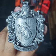 Picture of print of Hufflepuff Coat of Arms Wall/Desk Display - Harry Potter This print has been uploaded by Gon Garcia