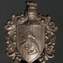 Hufflepuff Coat of Arms Wall/Desk Display - Harry Potter print image