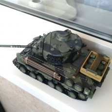 Picture of print of Articulated Tank from Fury