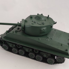 Picture of print of Articulated Tank from Fury