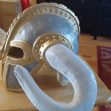 Picture of print of Viking helmet