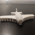Airplane model print image