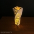 Voronoi Spiral Centerpiece / Vase image