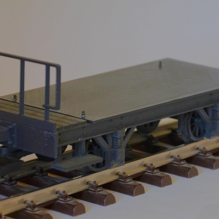 Model Train G-scale chassis