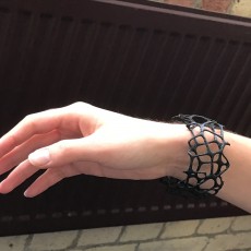 Picture of print of Voronoi Doubleshell Bracelet