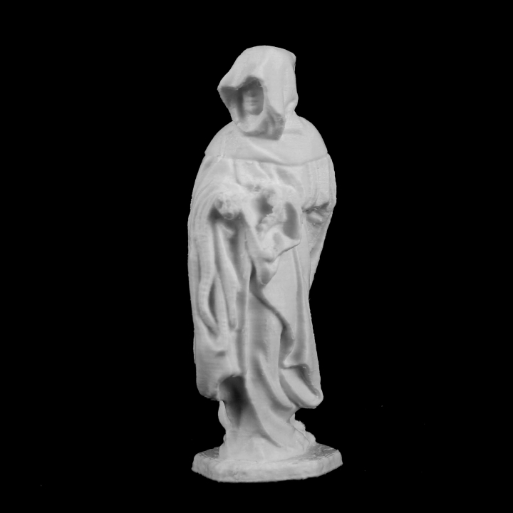 Statuette from The Mourners at the Musée des Beaux-Arts in Dijon, France