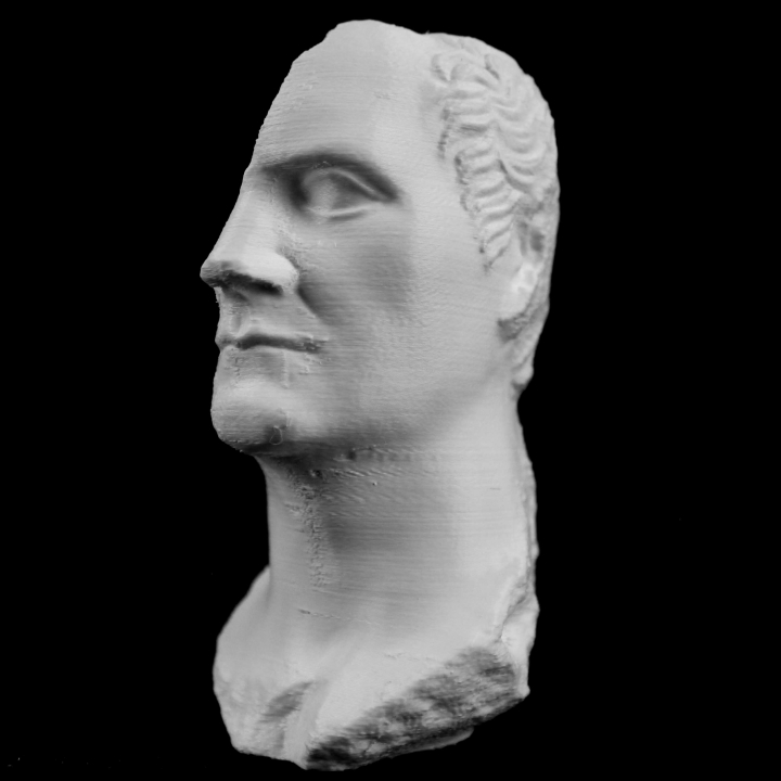 Bust of Julius Caesar at The British Museum, London