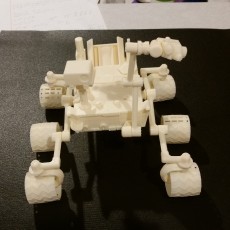 Picture of print of Curiosity Rover