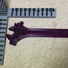 Picture of print of Fully assembled 3D printable wrench