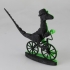 Gentleman Raptor Riding a Bike image