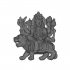 Pendant God Shiva ,Durga,& fish image