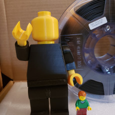 Picture of print of Blank Giant Minifig This print has been uploaded by Matthew Cowie