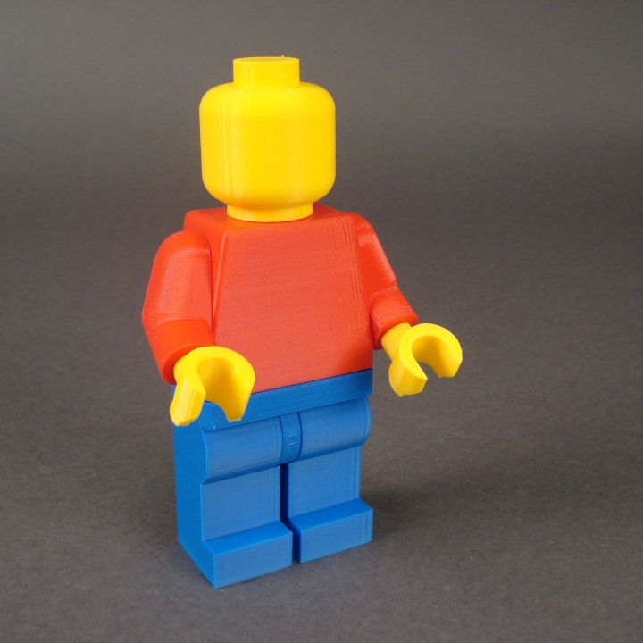 nåde Hovedløse forår 3D Printable Blank Giant Minifig by Michael Curry