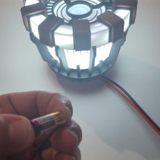 Picture of print of Light Arc Reactor Ironman
