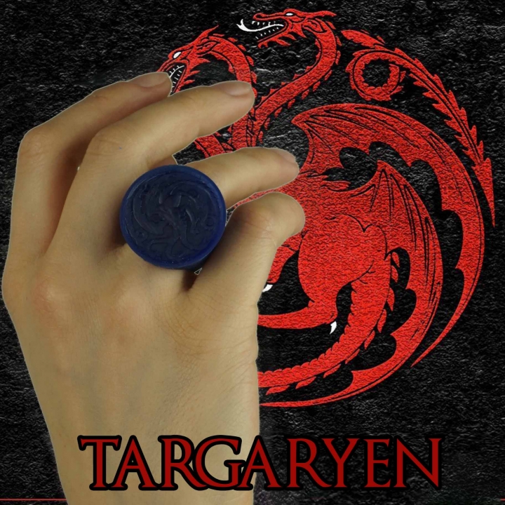 House Targaryen - Game of Thrones Ring