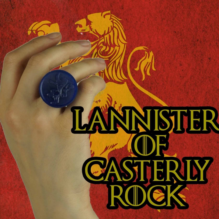 House Lannister - Game of Thrones Ring