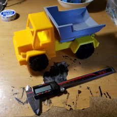 Picture of print of Toy Dump Truck