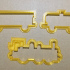 Train Set (Cookie Cutters) print image