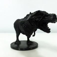 Picture of print of T-Rex of Iron Sky