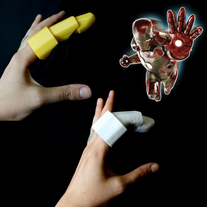 Telechargement Iron Man Finger Prototype Support Free Par Evavoo