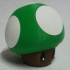 Mushroom of Super Mario Bros. print image