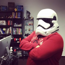 Picture of print of Fully Wearable Star Wars VII Storm Trooper Helmet