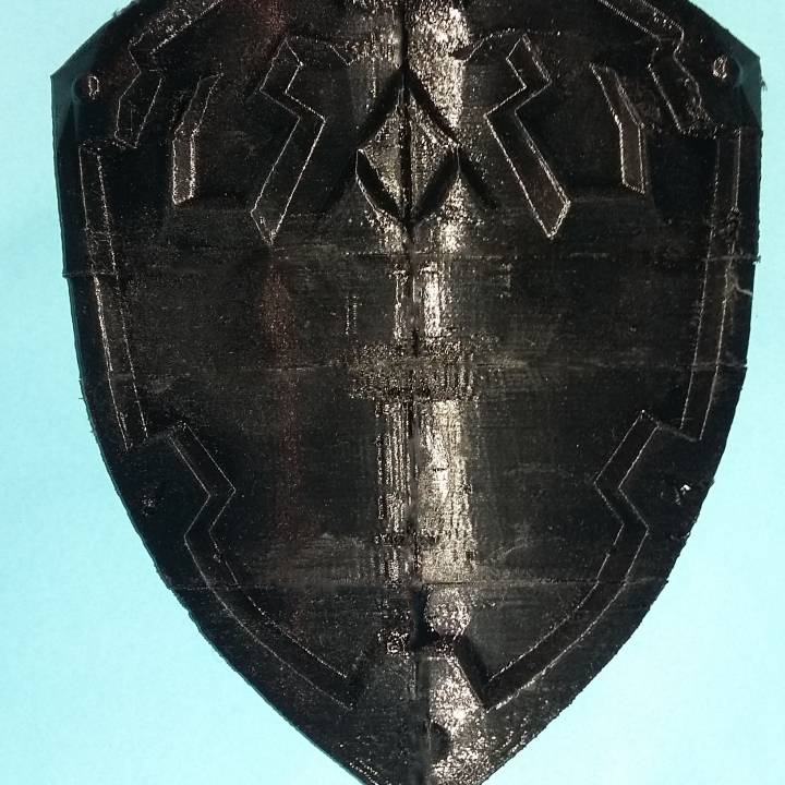Hyrule shield, split