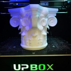 Picture of print of Corithian capital - Print it upside down