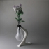 Vase from a Lightbulb - Art Deco Style image