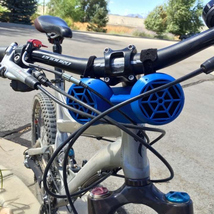 Bike Mount Stereo Speaker (Customizable)