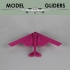 B2 Stealth Bomber Glider (Improved Flight) Powered by an Elastic Band image