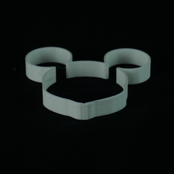 Mickey cookie cutter
