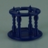 Bottle stand with chalice holders image