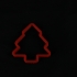 Christmas tree cookie cutter image